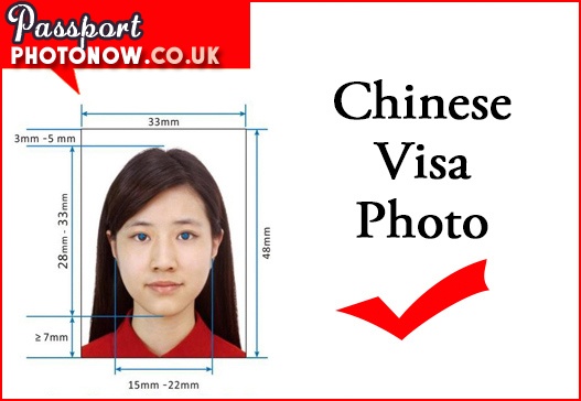 Chinese Visa Photo